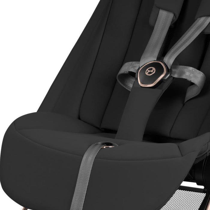 Cybex Platinum Coya Comfort Rosegold Sepia Black