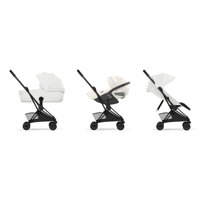 Carrinho Cybex Platinum Coya Style Matt Black Off White