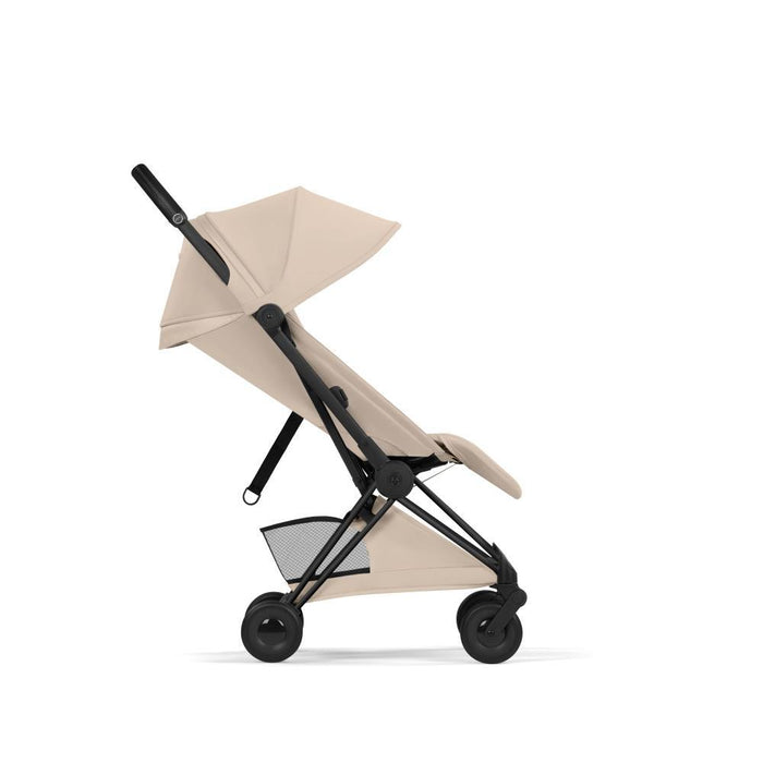 Carrinho Cybex Platinum Coya Style Matt Black Cozy Beige