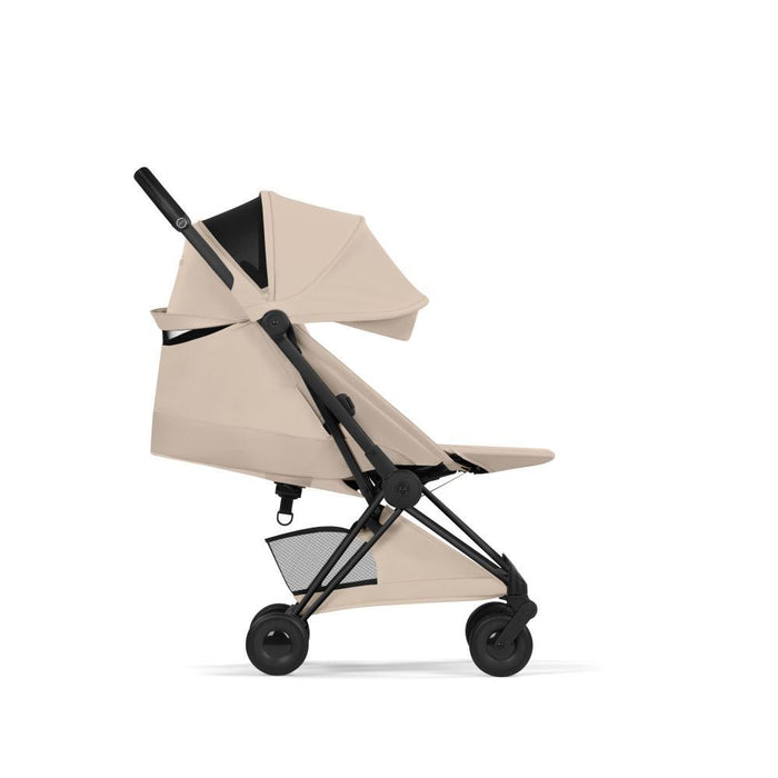 Carrinho Cybex Platinum Coya Style Matt Black Cozy Beige