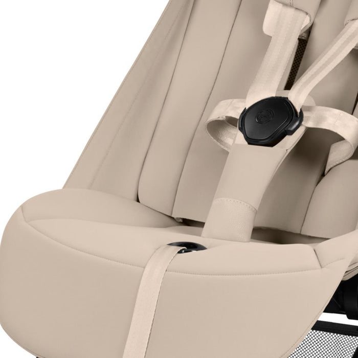 Carrinho Cybex Platinum Coya Style Matt Black Cozy Beige