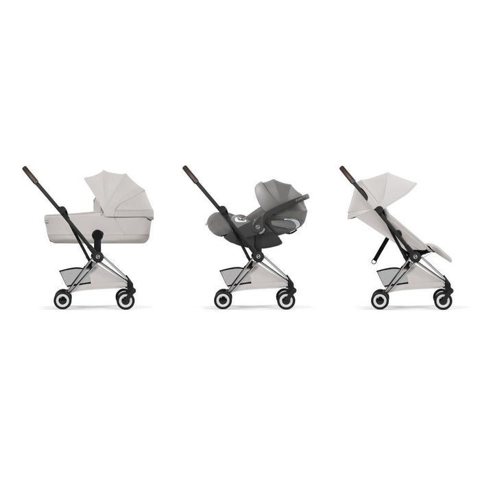 Carrinho Cybex Platinum Coya Style Chrome Brown City Grey