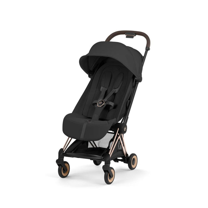 Carrinho Cybex Platinum Coya Style Rosegold Sepia Black