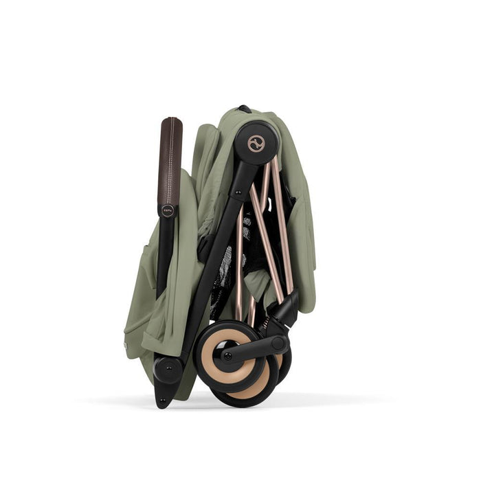 Carrinho Cybex Platinum Coya Style Rosegold Sage Green