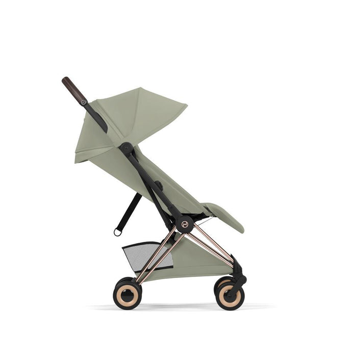Carrinho Cybex Platinum Coya Style Rosegold Sage Green