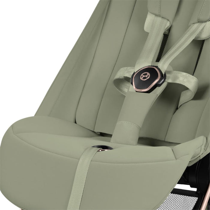 Carrinho Cybex Platinum Coya Style Rosegold Sage Green