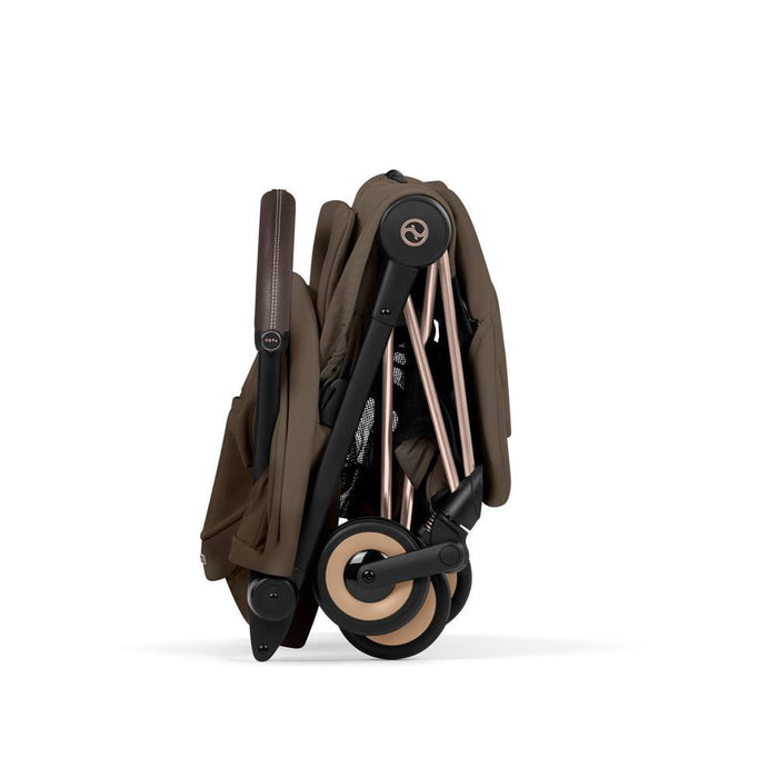 Carrinho Cybex Platinum Coya Style Rosegold Coconut Brown
