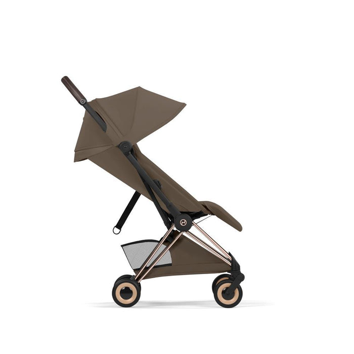 Carrinho Cybex Platinum Coya Style Rosegold Coconut Brown