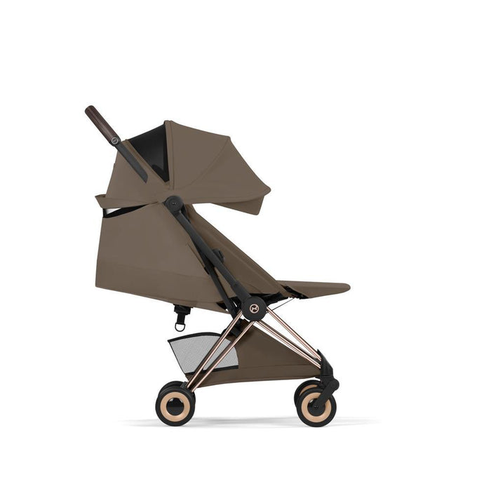 Carrinho Cybex Platinum Coya Style Rosegold Coconut Brown
