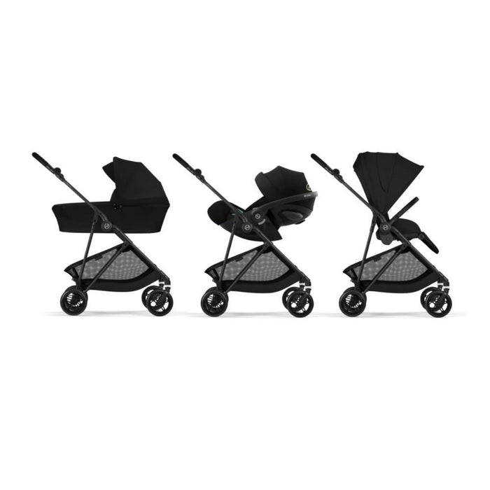Cochecito Cybex Melio Carbon Magic negro