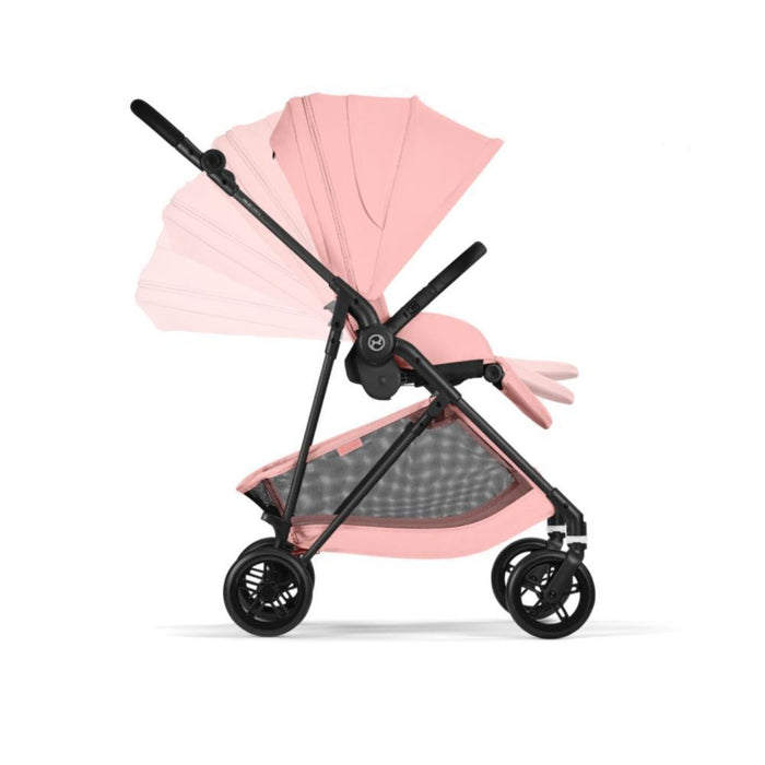 Cochecito Cybex Melio Carbon color rosa caramelo