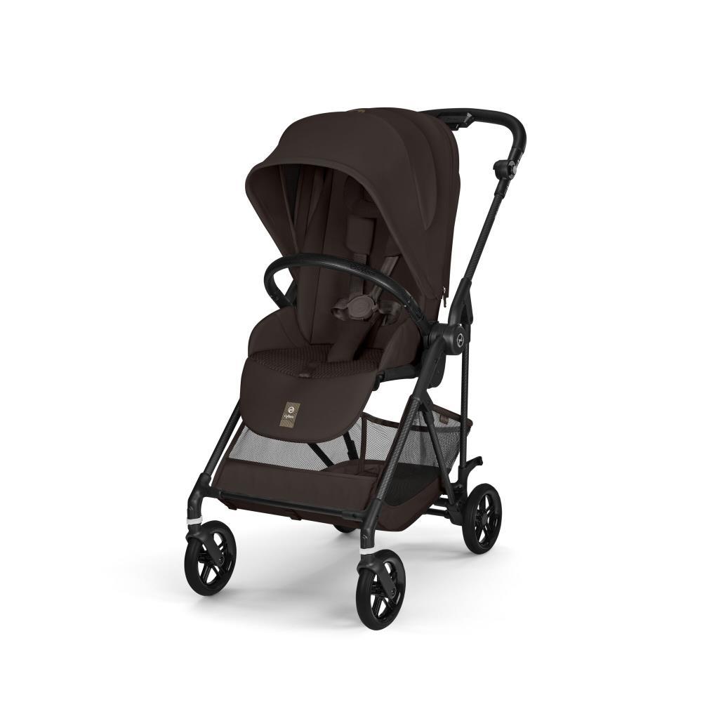 Cochecito Cybex Melio Carbon color marrón chocolate