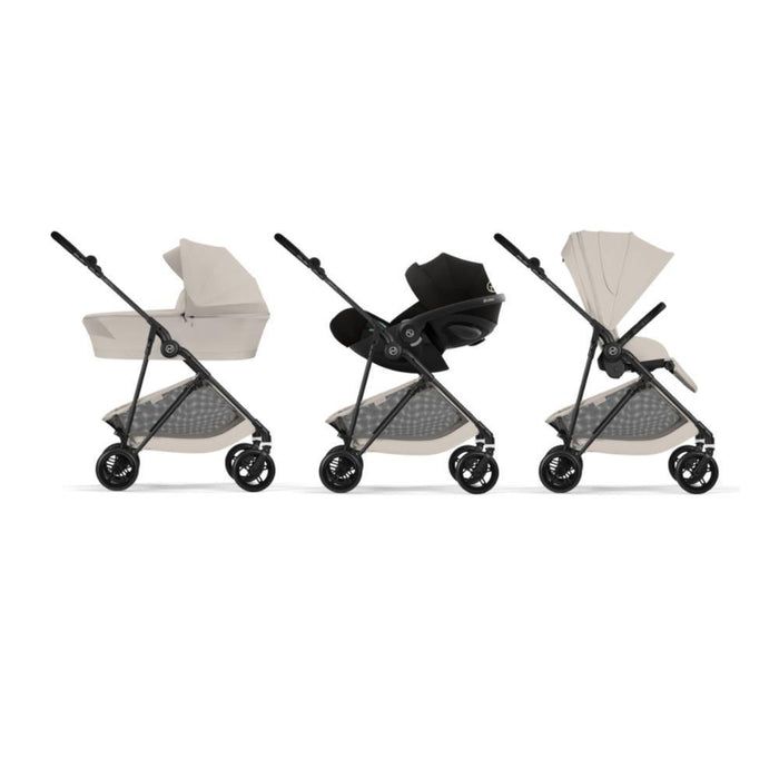 Cochecito Cybex Melio Carbon color gris duna