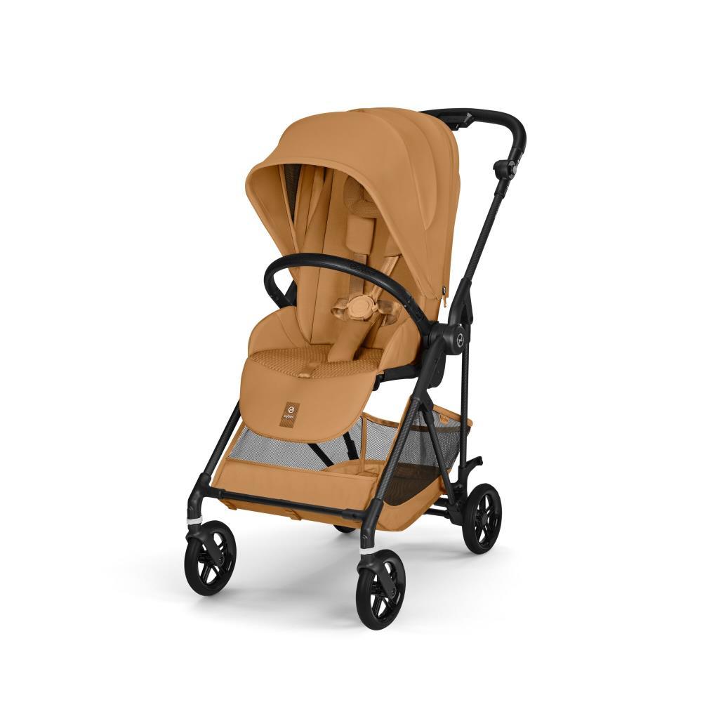 Cochecito Cybex Melio Carbon color amarillo canela