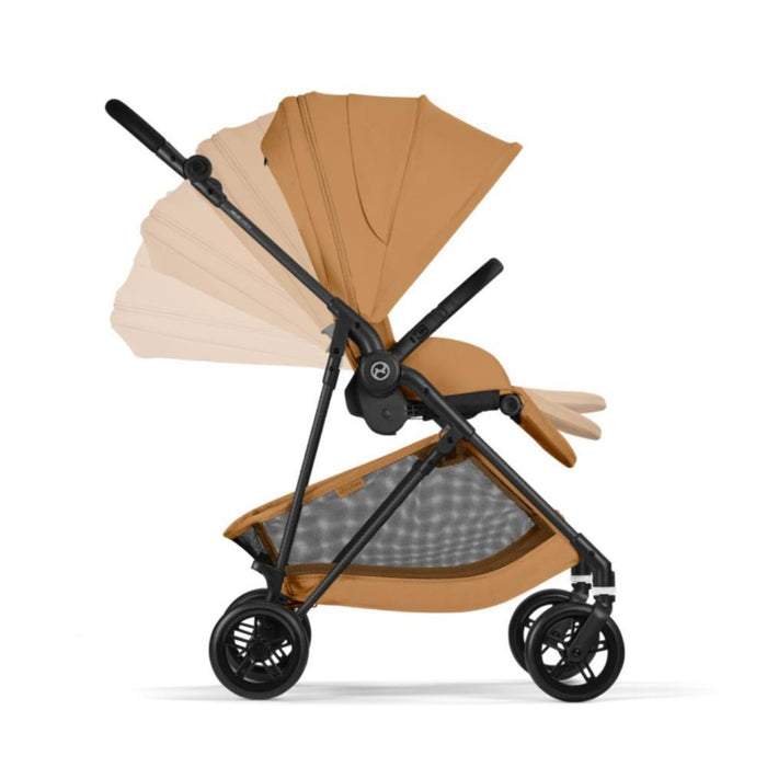 Cochecito Cybex Melio Carbon color amarillo canela
