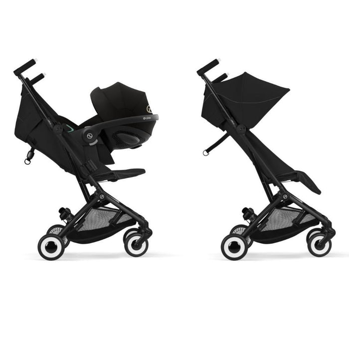Carrinho Cybex Libelle BLK Magic Black - Chassis Preto