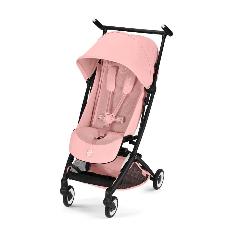Carrinho Cybex Libelle BLK Candy Pink - Chassis Preto