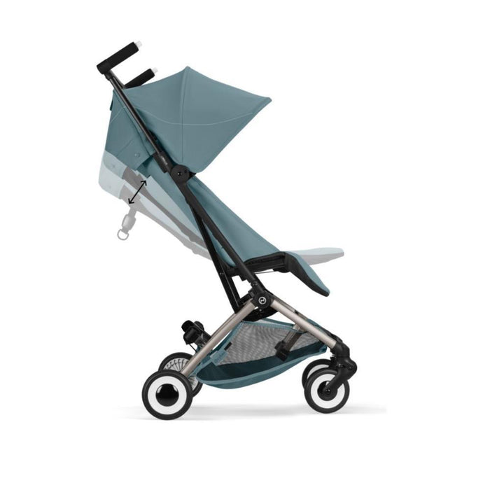 Carrinho Cybex Libelle TPE Stormy Blue - Chassis Taupe