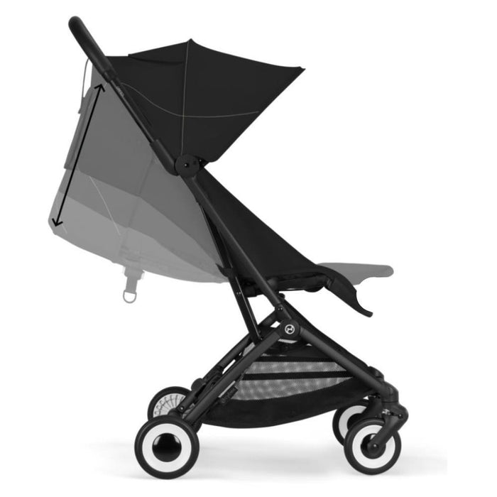 Carrinho Cybex Orfeo BLK Magic Black - Chassis Preto