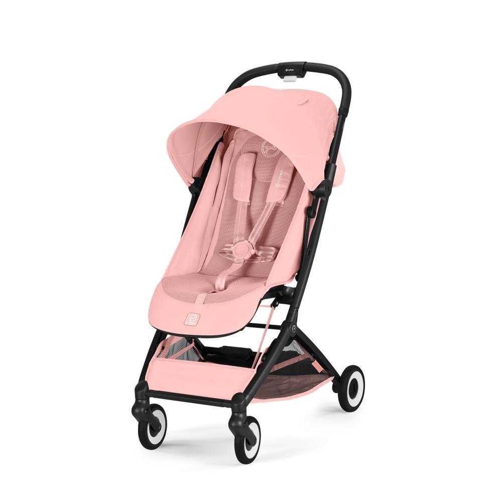 Carrinho Cybex Orfeo BLK Candy Pink - Chassis Preto