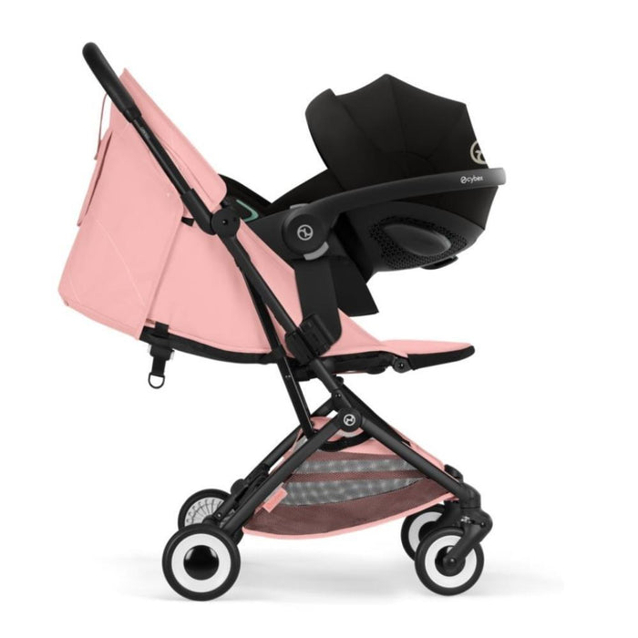 Carrinho Cybex Orfeo BLK Candy Pink - Chassis Preto