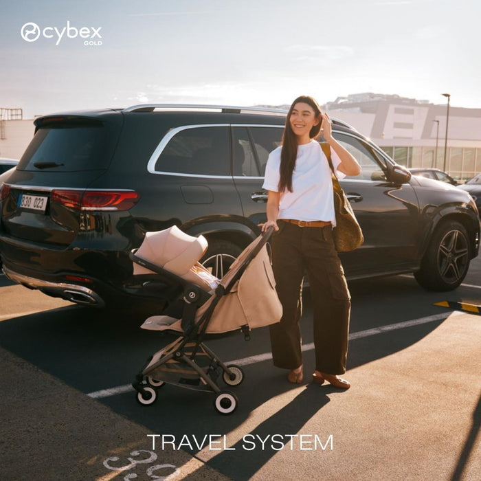 Carrinho Cybex Orfeo TPE Moss Green - Chassis Taupe