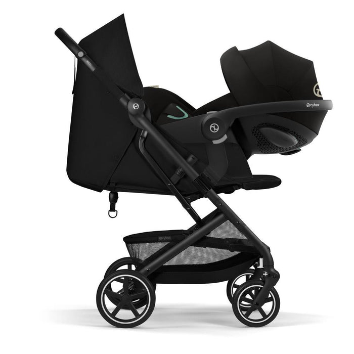Carrinho Cybex Beezy BLK Magic Black - Chassis Preto
