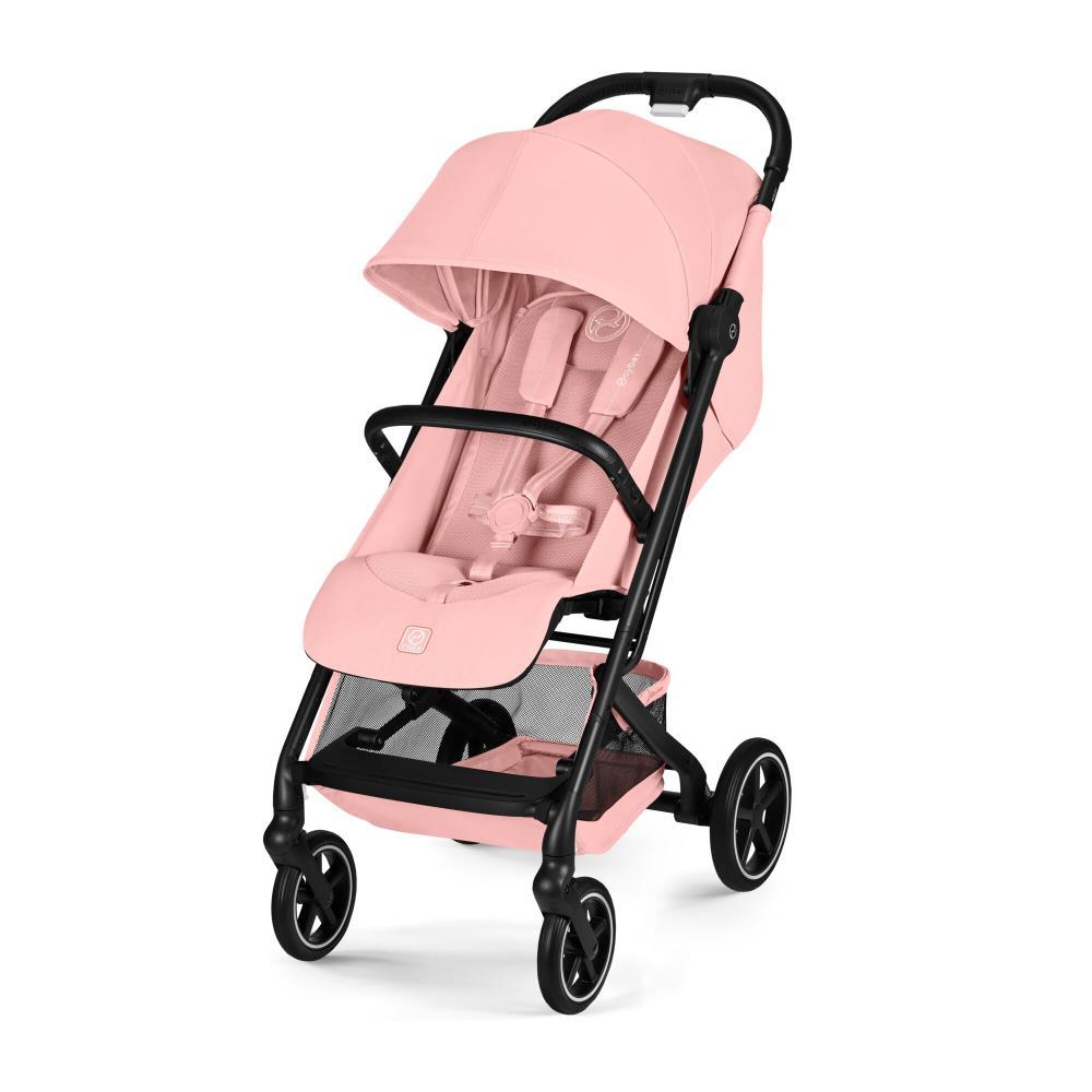 Carrinho Cybex Beezy BLK Candy Pink - Chassis Preto
