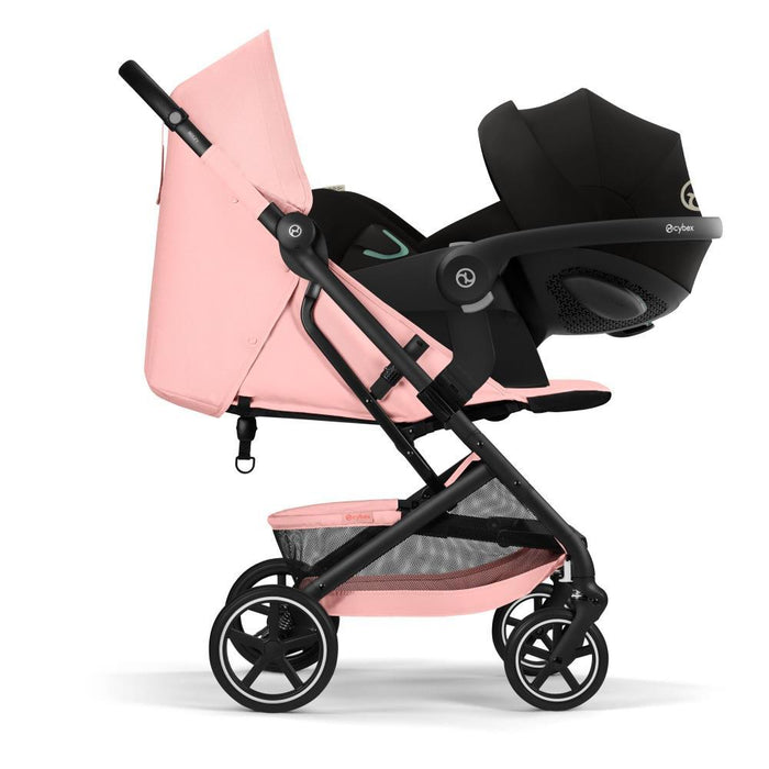 Carrinho Cybex Beezy BLK Candy Pink - Chassis Preto