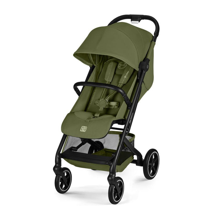 Carrinho Cybex Beezy BLK Moss Green - Chassis Preto