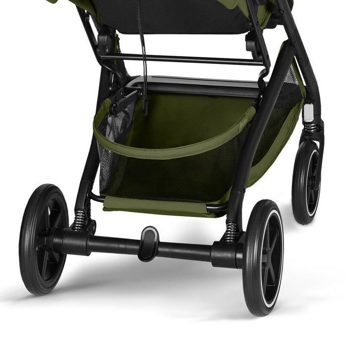 Carrinho Cybex Beezy BLK Moss Green - Chassis Preto