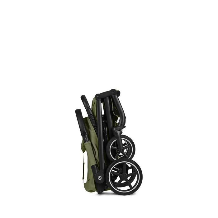 Carrinho Cybex Beezy BLK Moss Green - Chassis Preto