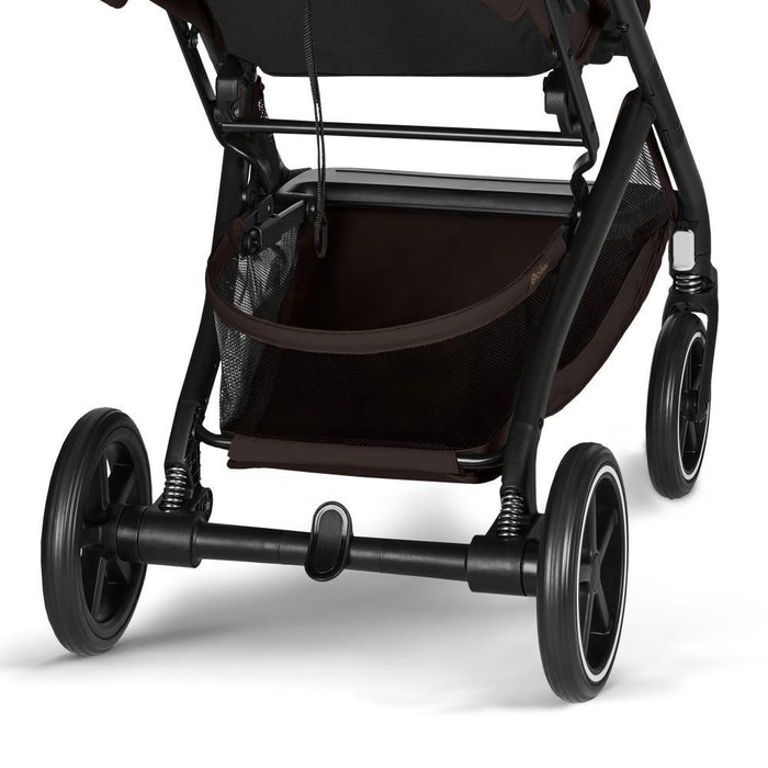 Carrinho Cybex Beezy BLK Chocolate Brown - Chassis Preto