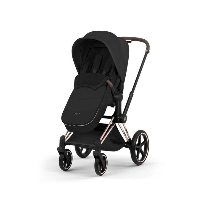 Saco Cobre Pés Cybex Platinum Sepia Black