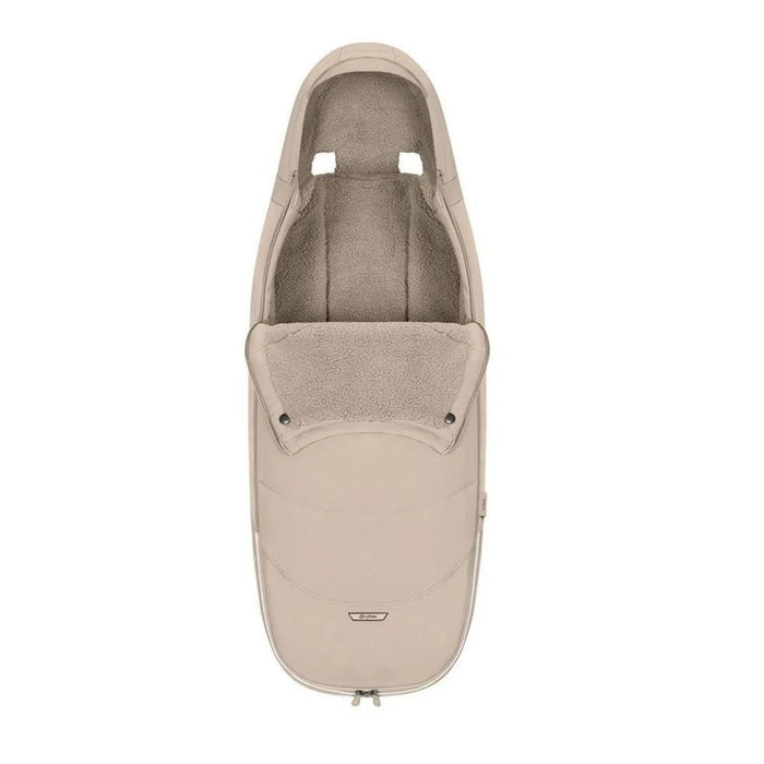 Saco Cobre Pés Cybex Platinum Cozy Beige