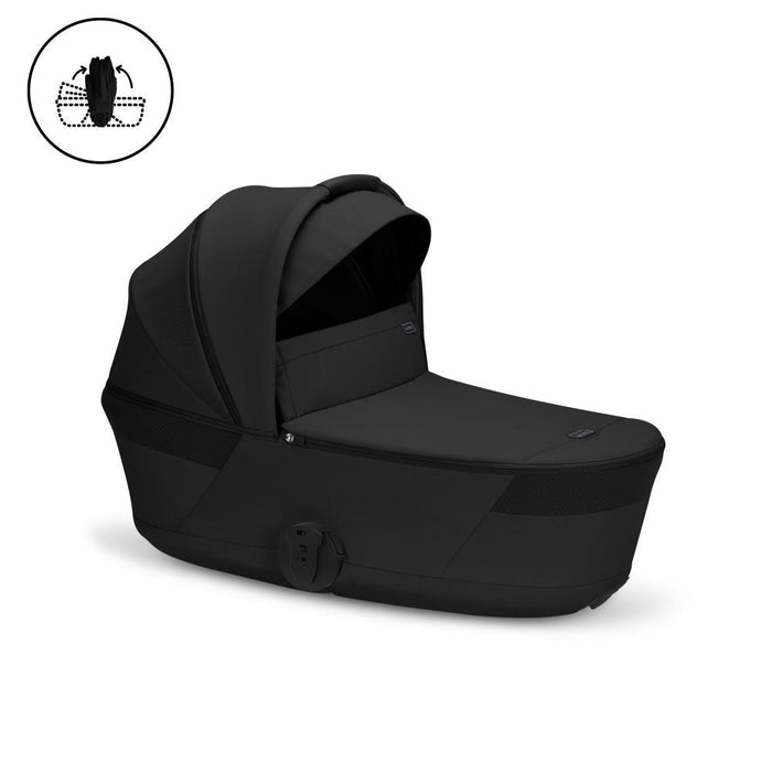 Pack Cybex Carrinho Balios S Lux + Alcofa Balios Fold Moon Black