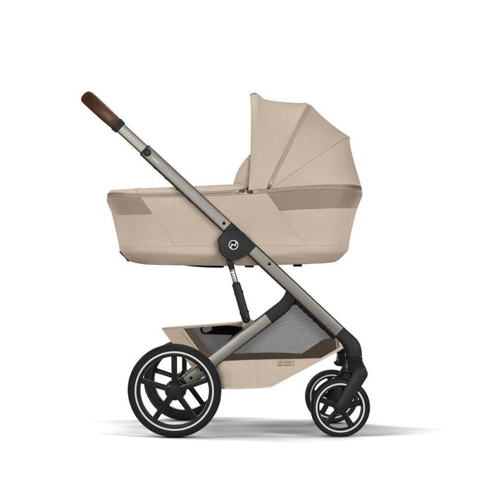 Pack Cybex Carrinho Balios S Lux + Alcofa Balios Fold Almond Beige