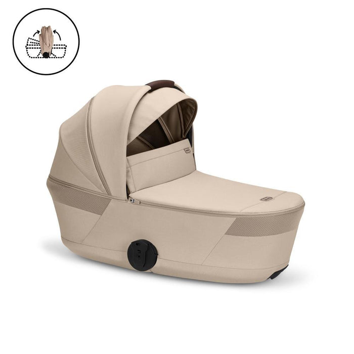 Pack Cybex Carrinho Balios S Lux + Alcofa Balios Fold Almond Beige