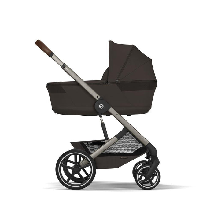 Pack Cybex Carrinho Balios S Lux + Alcofa Balios Fold Chocolate Brown
