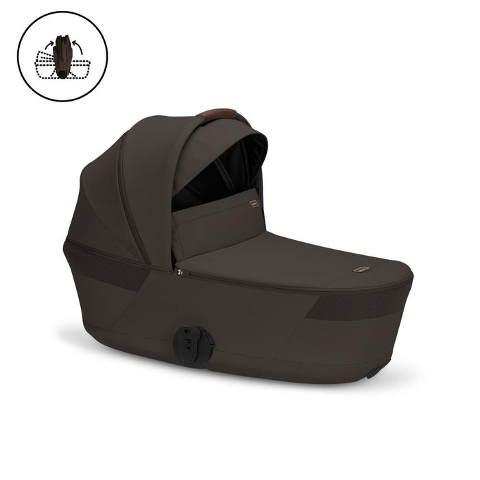 Pack Cybex Carrinho Balios S Lux + Alcofa Balios Fold Chocolate Brown