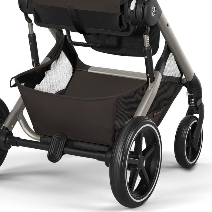 Pack Cybex Carrinho Balios S Lux + Alcofa Balios Fold Chocolate Brown