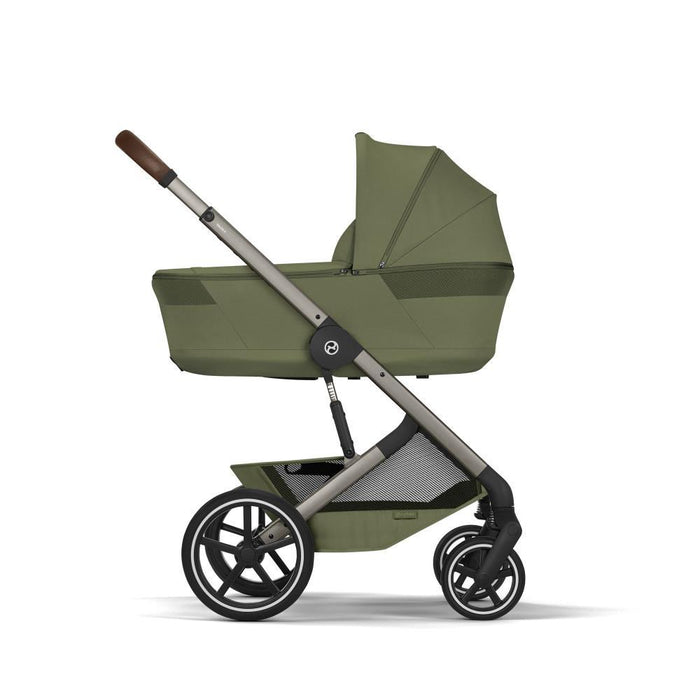 Pack Cybex Carrinho Balios S Lux + Alcofa Balios Fold Moss Green