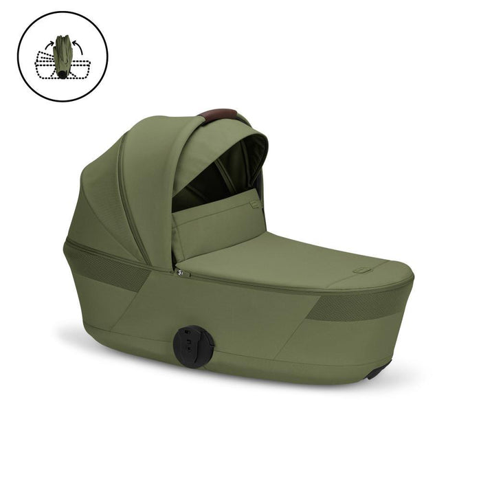 Pack Cybex Carrinho Balios S Lux + Alcofa Balios Fold Moss Green