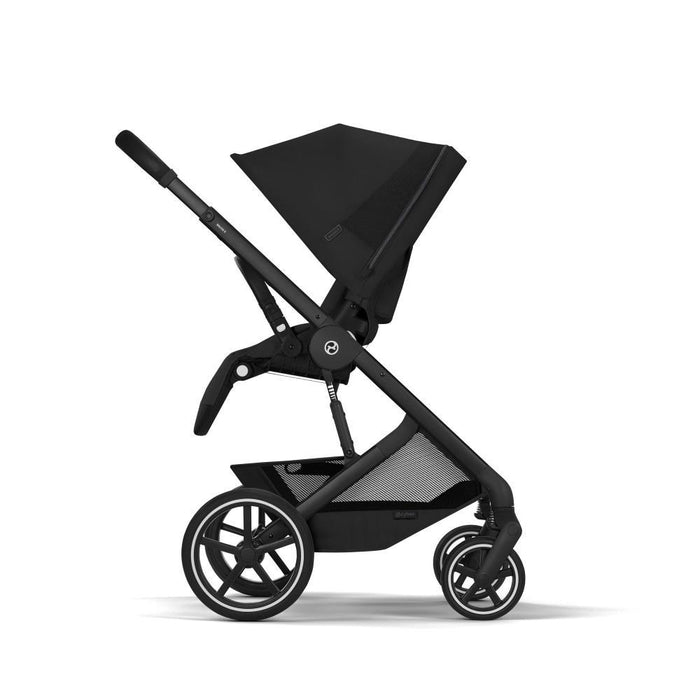 Carrinho Cybex Balios S Lux BLK Moon Black - Chassis Preto