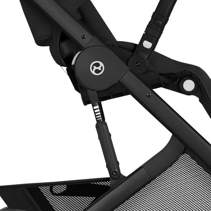 Carrinho Cybex Balios S Lux BLK Moon Black - Chassis Preto