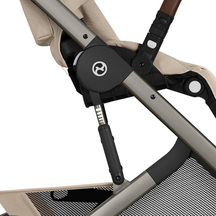 Carrinho Cybex Balios S Lux TPE Almond Beige - Chassis Taupe