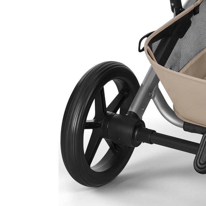Carrinho Cybex Balios S Lux TPE Almond Beige - Chassis Taupe