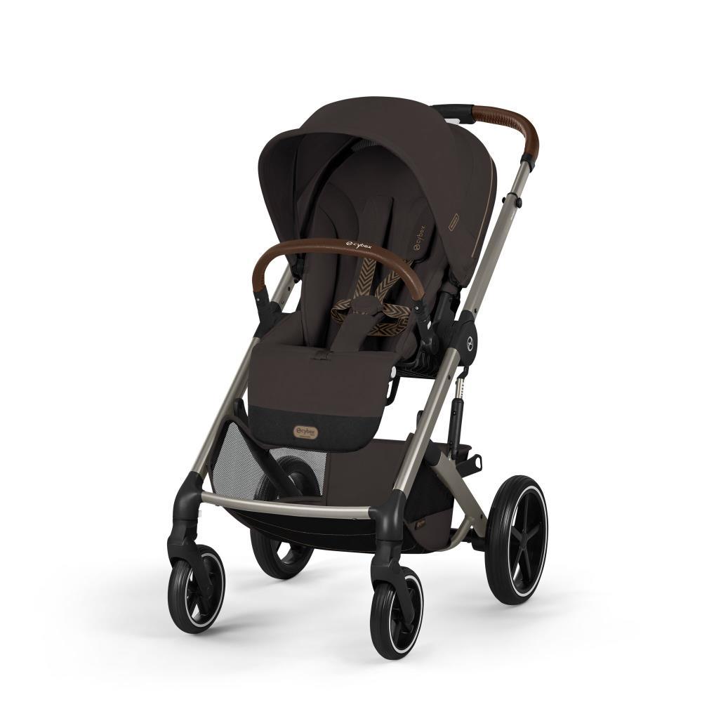 Cybex Balios S Lux Pushchair TPE Chocolate Brown - Taupe Chassis
