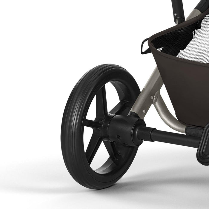 Carrinho Cybex Balios S Lux TPE Chocolate Brown - Chassis Taupe