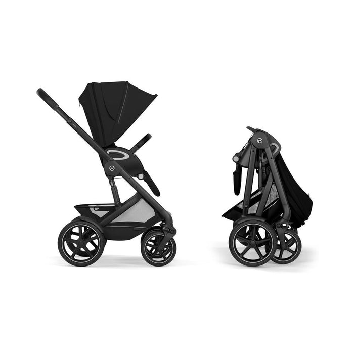 Carrinho Cybex Talos S Lux BLK Moon Black - Chassis Preto